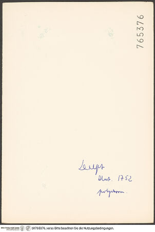 Rückseite von bh765376_recto