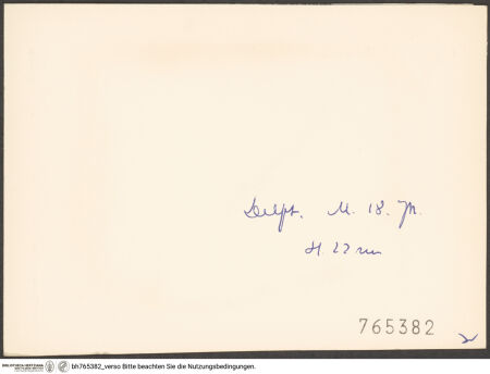 Rückseite von bh765382_recto