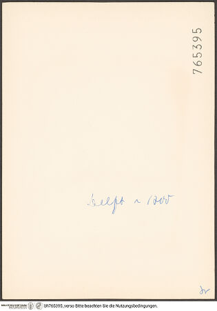 Rückseite von bh765395_recto