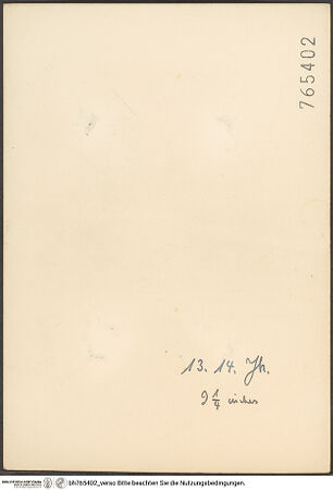 Rückseite von bh765402_recto