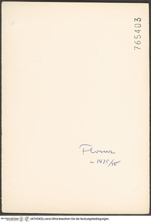 Rückseite von bh765403_recto