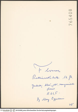 Rückseite von bh765408_recto