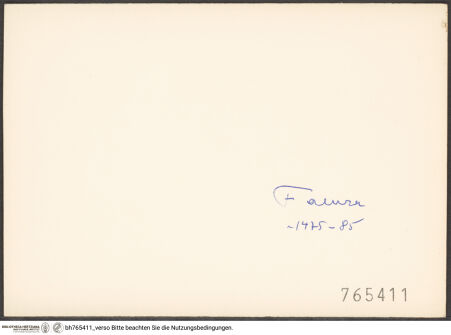 Rückseite von bh765411_recto
