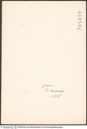 Rückseite von bh765419_recto