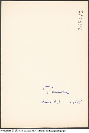 Rückseite von bh765422_recto