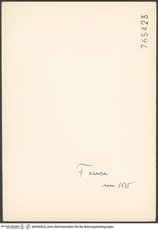 Rückseite von bh765423_recto