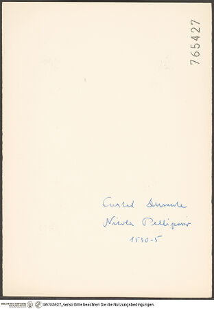 Rückseite von bh765427_recto