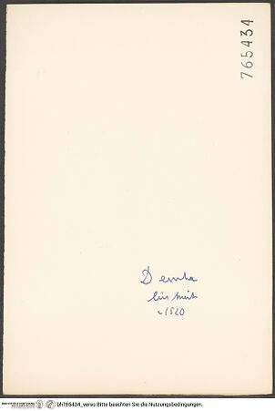 Rückseite von bh765434_recto