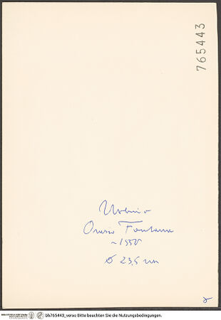 Rückseite von bh765443_recto