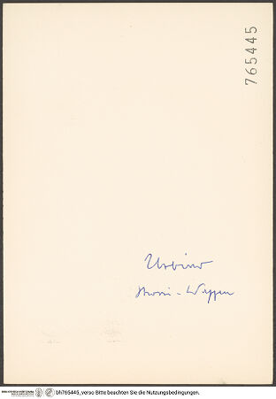 Rückseite von bh765445_recto