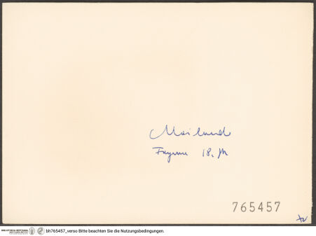 Rückseite von bh765457_recto