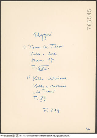 Rückseite von bh765545_recto