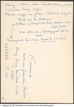 Rückseite von bh765548_recto