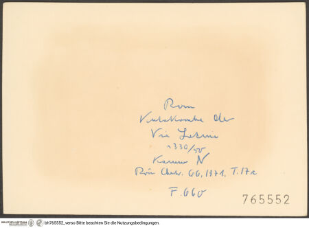 Rückseite von bh765552_recto