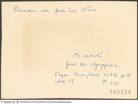 Rückseite von bh765554_recto