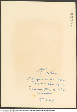Rückseite von bh765561_recto