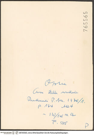 Rückseite von bh765565_recto