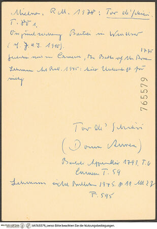 Rückseite von bh765579_recto