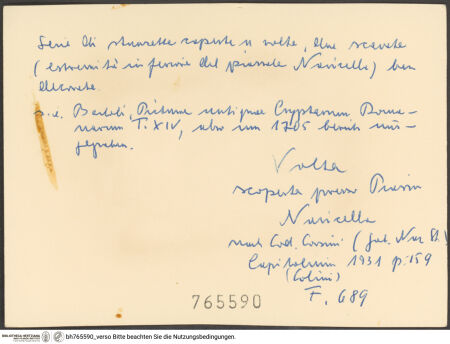 Rückseite von bh765590_recto