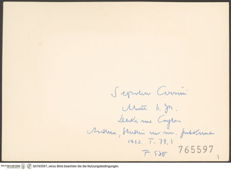 Rückseite von bh765597_recto