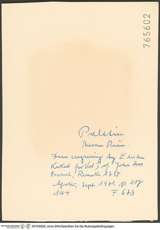 Rückseite von bh765602_recto