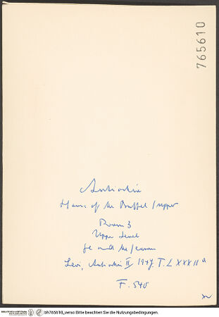 Rückseite von bh765610_recto