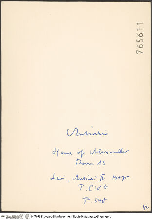 Rückseite von bh765611_recto