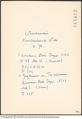 Rückseite von bh765612_recto