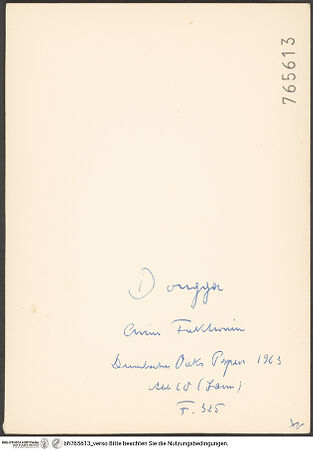 Rückseite von bh765613_recto