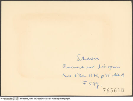 Rückseite von bh765618_recto