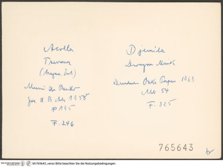 Rückseite von bh765643_recto