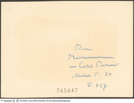 Rückseite von bh765647_recto