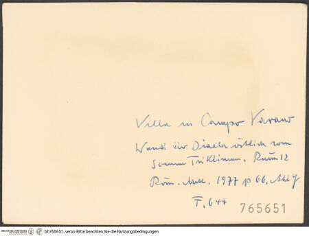 Rückseite von bh765651_recto