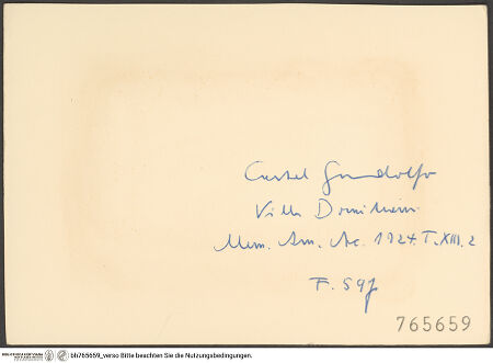 Rückseite von bh765659_recto