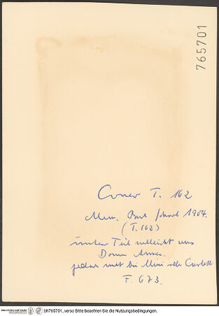 Rückseite von bh765701_recto