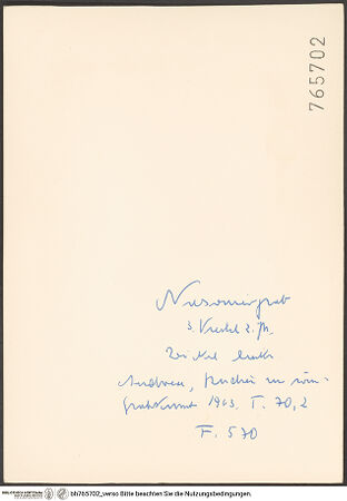 Rückseite von bh765702_recto