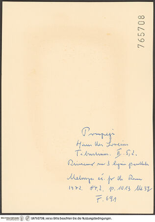 Rückseite von bh765708_recto