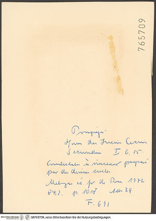 Rückseite von bh765709_recto