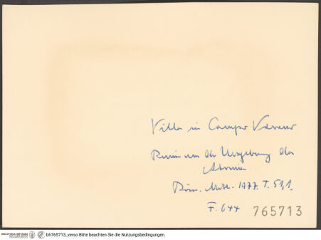 Rückseite von bh765713_recto