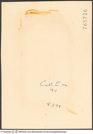 Rückseite von bh765726_recto