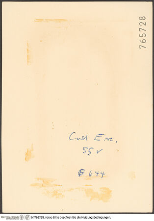 Rückseite von bh765728_recto