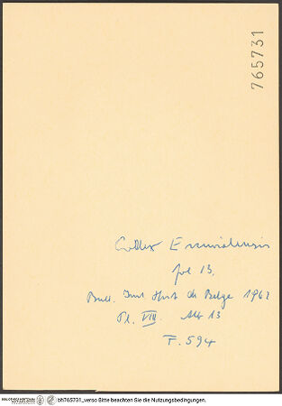 Rückseite von bh765731_recto