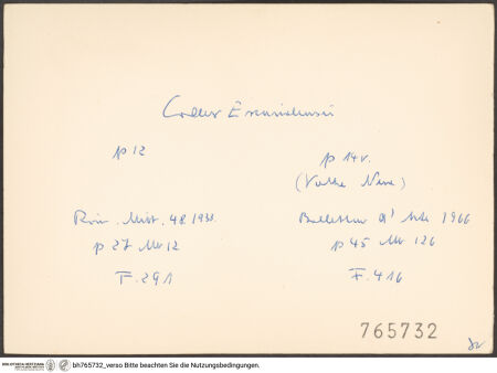 Rückseite von bh765732_recto