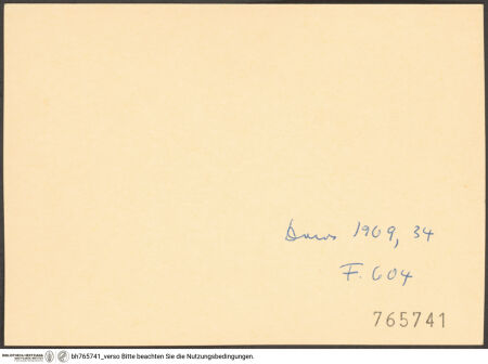 Rückseite von bh765741_recto
