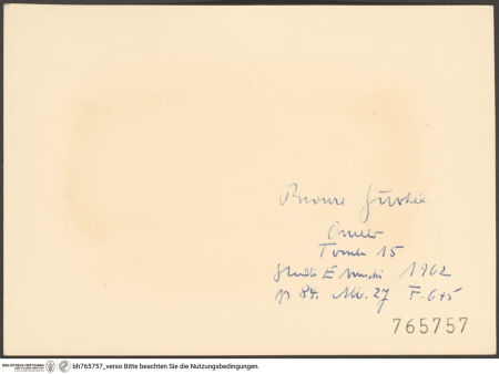 Rückseite von bh765757_recto