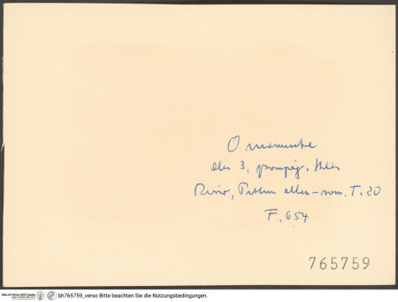 Rückseite von bh765759_recto