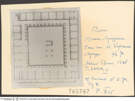 Rückseite von bh765767_recto
