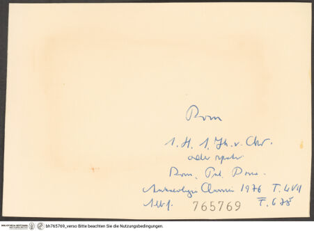 Rückseite von bh765769_recto