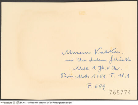 Rückseite von bh765774_recto