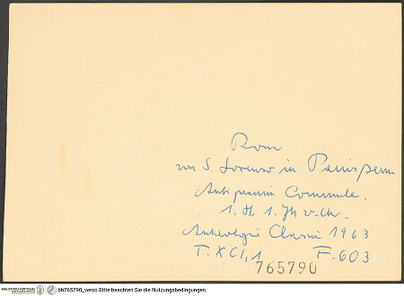 Rückseite von bh765790_recto